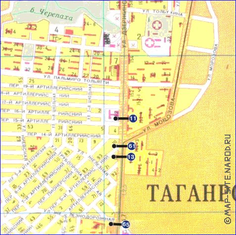 carte de Taganrog