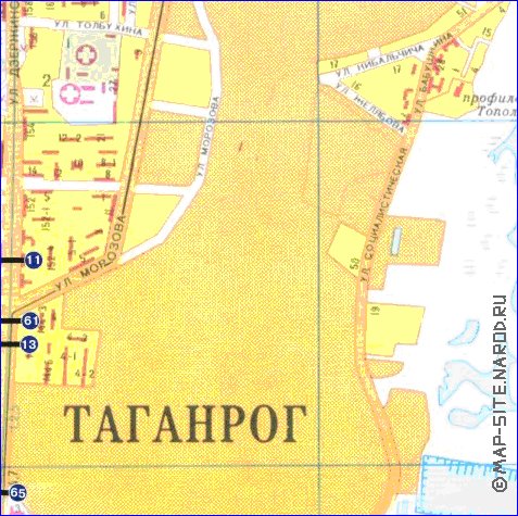 carte de Taganrog