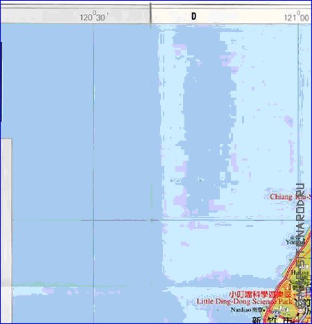 carte de Republique de Chine en langue chinoise