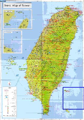 carte de Republique de Chine en langue chinoise