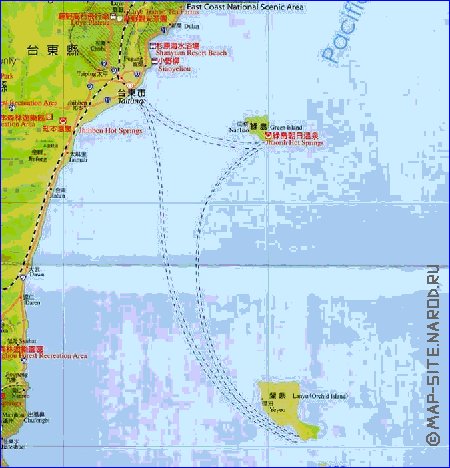 carte de Republique de Chine en langue chinoise