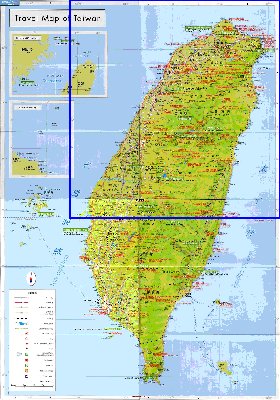 mapa de Republica da China em chines