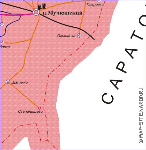 Мучкапа тамбовской области карта