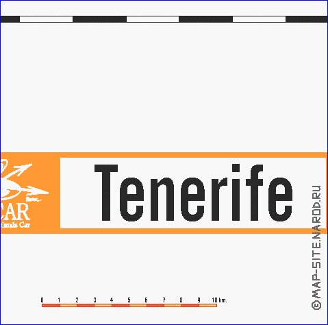 carte de Tenerife