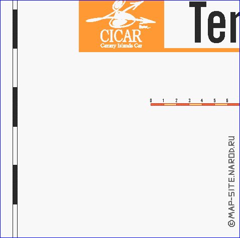 carte de Tenerife