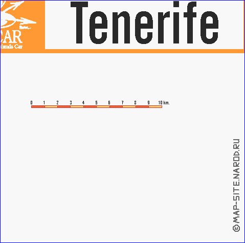 carte de Tenerife