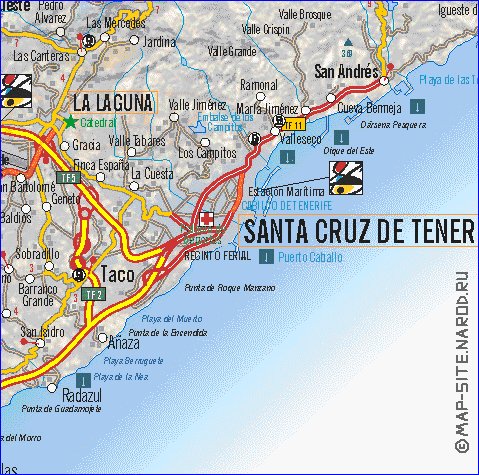 carte de Tenerife