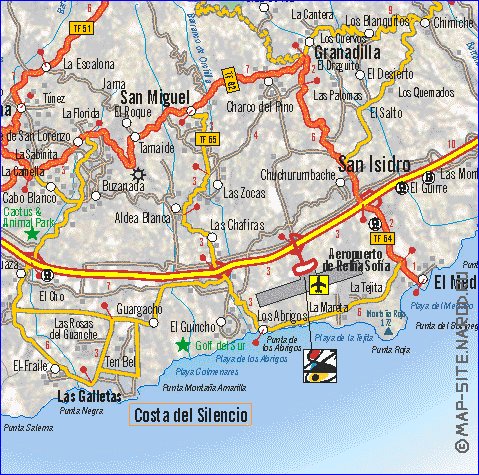 carte de Tenerife