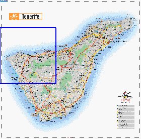 carte de Tenerife