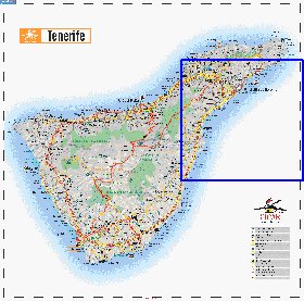 carte de Tenerife