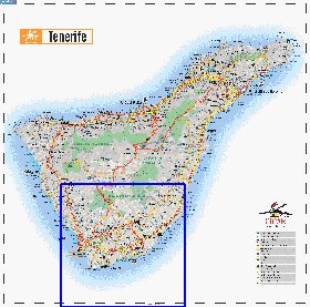 carte de Tenerife