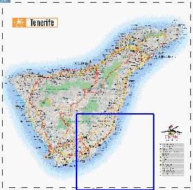 carte de Tenerife