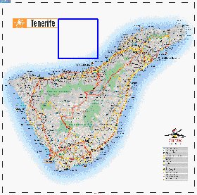 carte de Tenerife