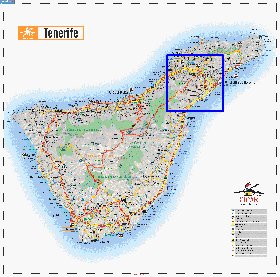 carte de Tenerife