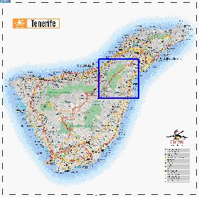 carte de Tenerife