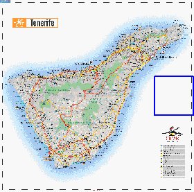 carte de Tenerife