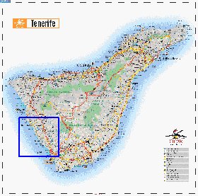 carte de Tenerife