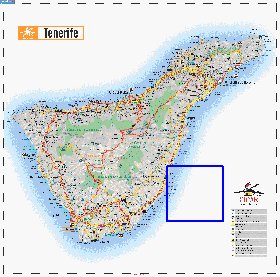 carte de Tenerife