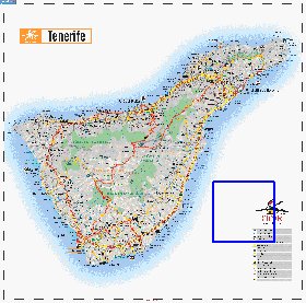 carte de Tenerife