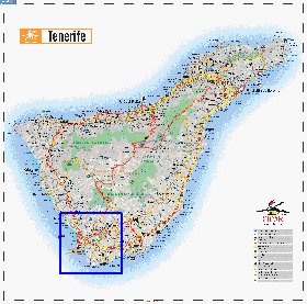 carte de Tenerife