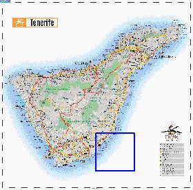 carte de Tenerife