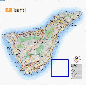 carte de Tenerife