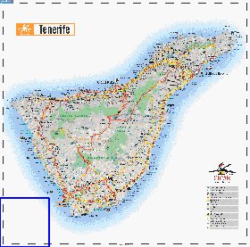 carte de Tenerife