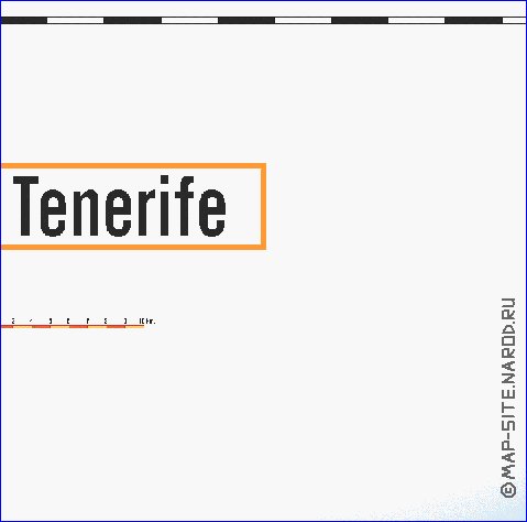 carte de Tenerife