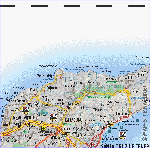 carte de Tenerife