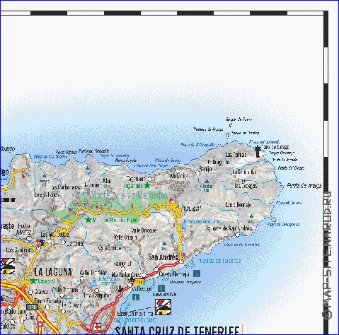 carte de Tenerife