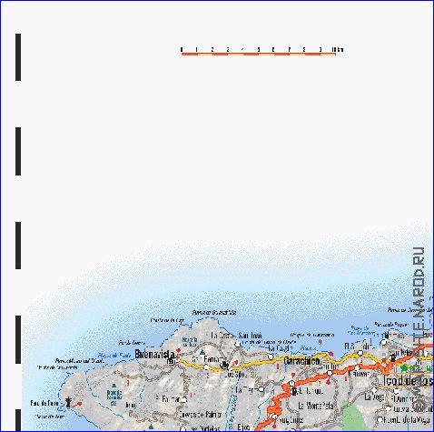 carte de Tenerife