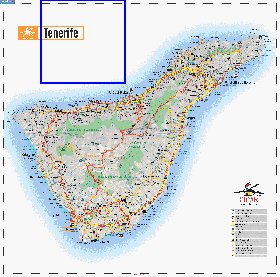 carte de Tenerife