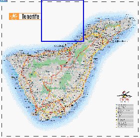 carte de Tenerife