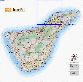 carte de Tenerife