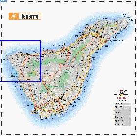 carte de Tenerife