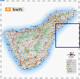 carte de Tenerife