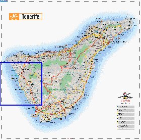 carte de Tenerife