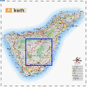 carte de Tenerife