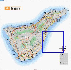 carte de Tenerife