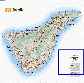 carte de Tenerife