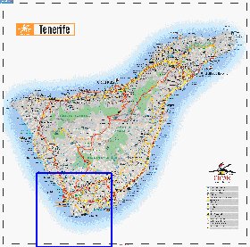 carte de Tenerife