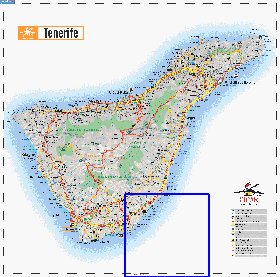 carte de Tenerife