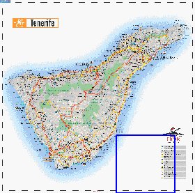 carte de Tenerife