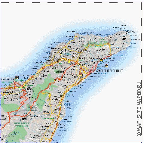 carte de Tenerife