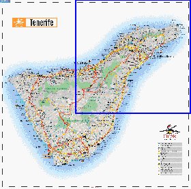 carte de Tenerife