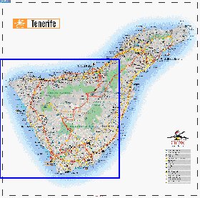 carte de Tenerife