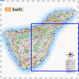 carte de Tenerife