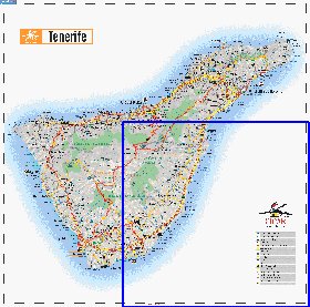 carte de Tenerife