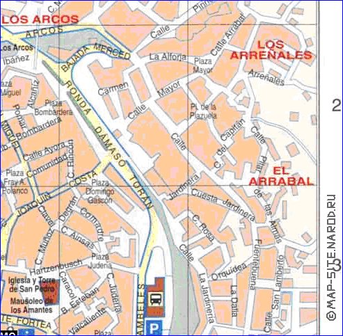 mapa de Teruel