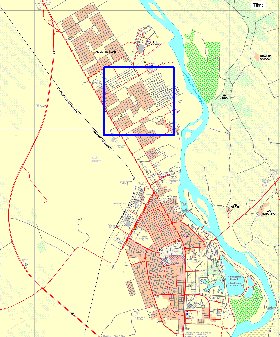 mapa de Tikrit